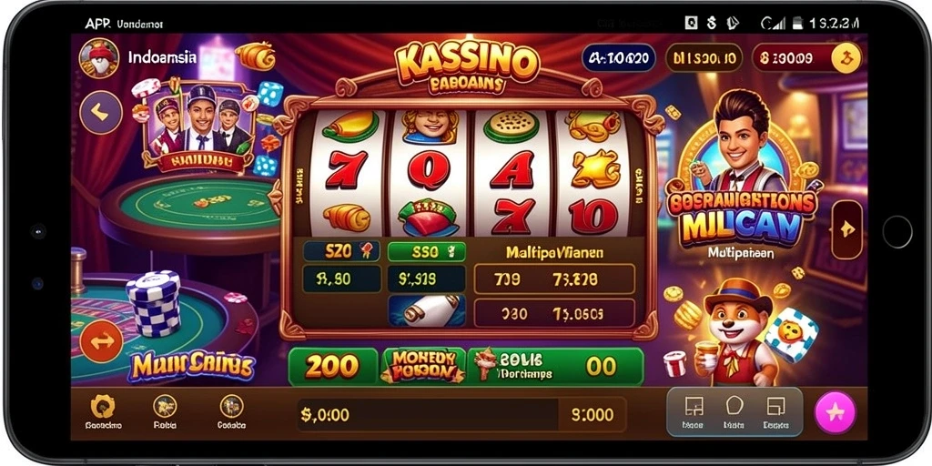 Screenshot AFAF menampilkan grafis yang memukau.