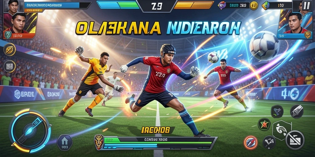 Tampilan antarmuka utama MEGA111 yang menarik dan mudah dinavigasi.