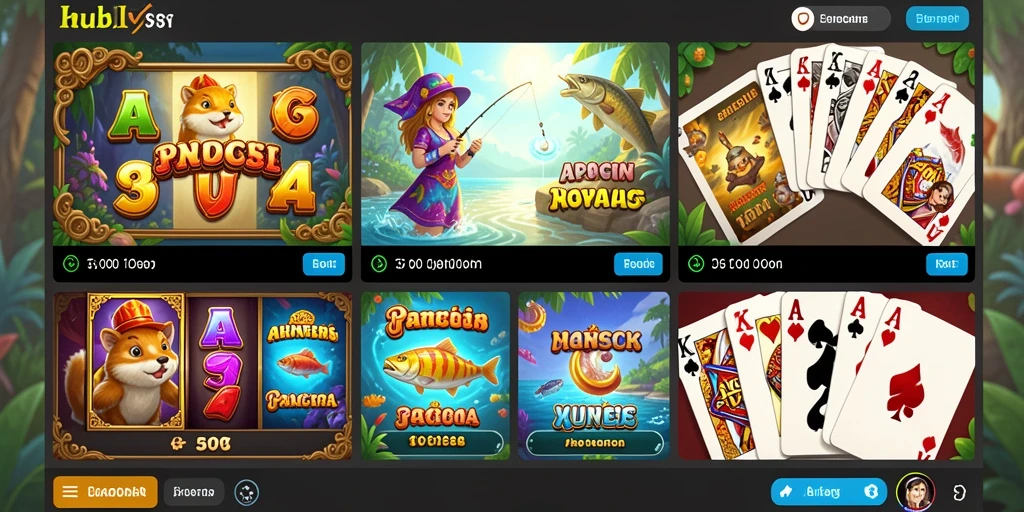 Tampilan awal game NAGAEMPIRE yang memukau.