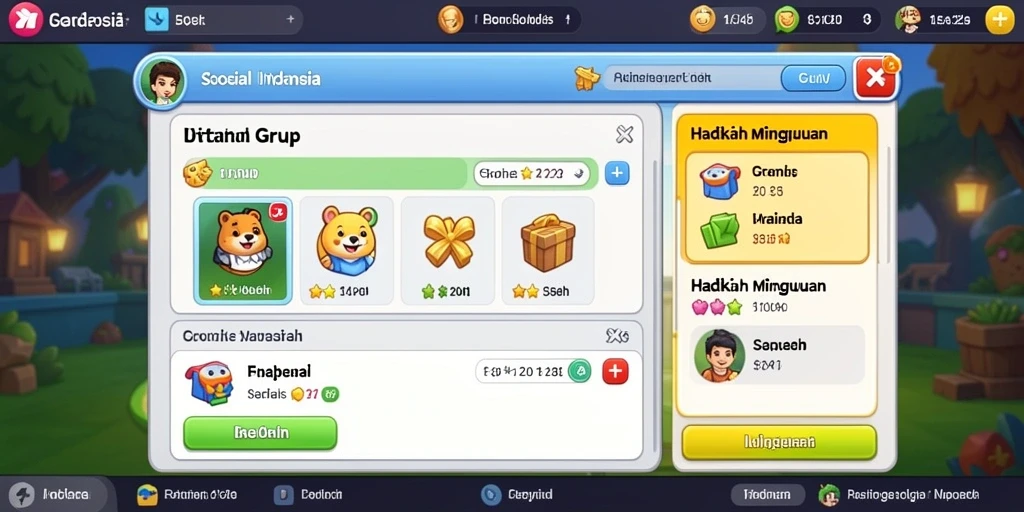 Tampilan antarmuka pengguna yang menarik dan intuitif.